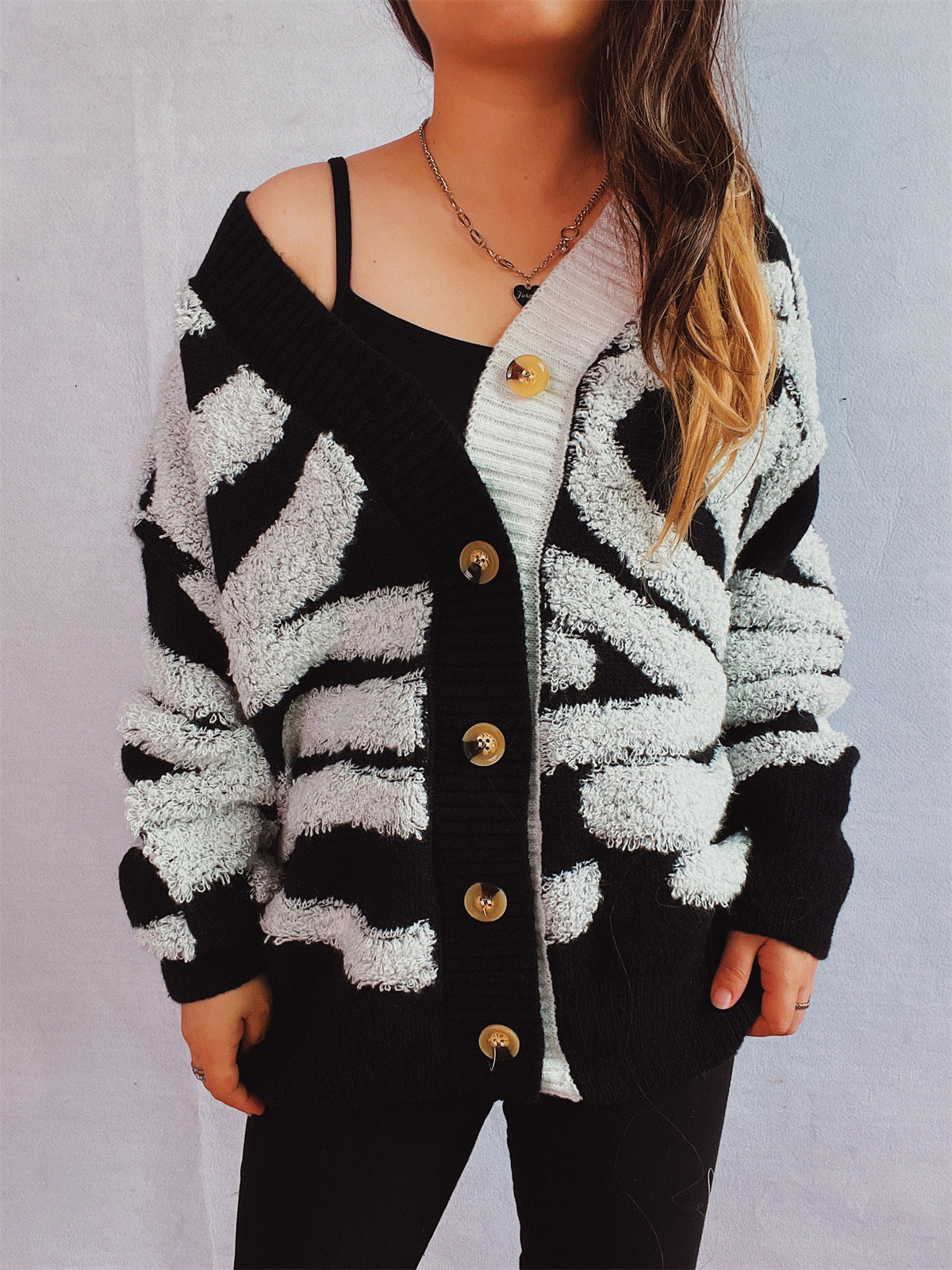 Vintage Inspired Cardigan with a Contemporary Edge