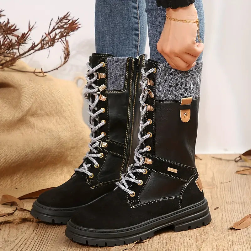 Chic Orthopedic Boots with Unique Design