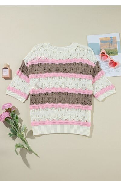 A Vintage Style Sweater with Delicate Timeless Details