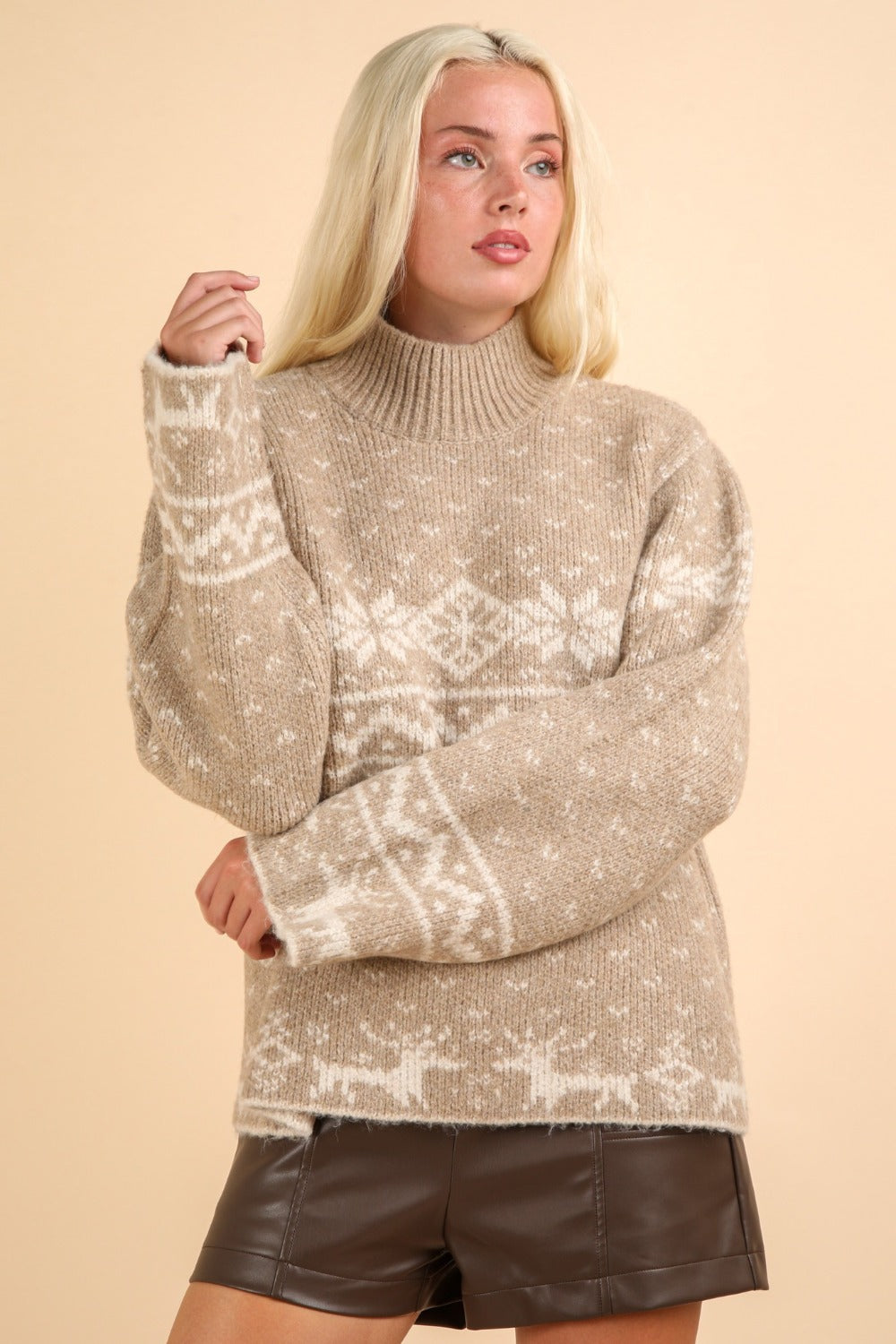 Beautifully Finished Sweater in a Timeless Design