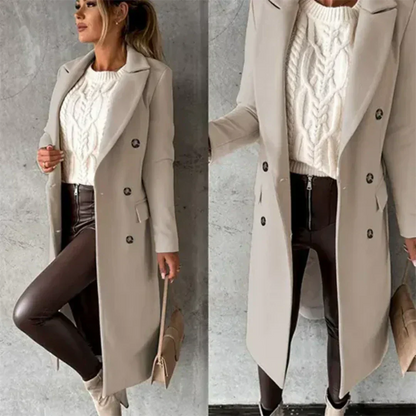 Well Tailored Coat with a Graceful Silhouette