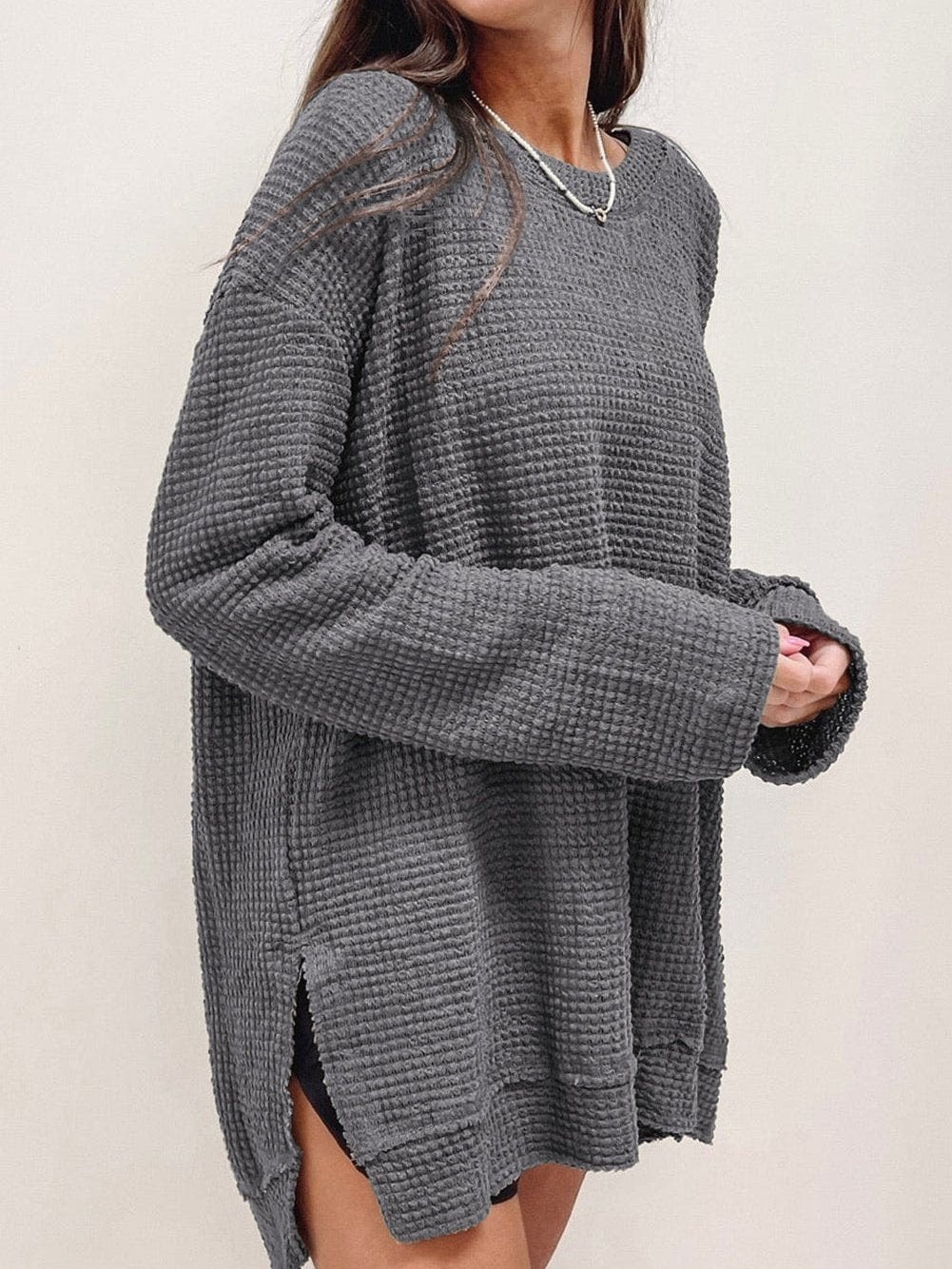 A Vintage Style Sweater with Delicate Timeless Details