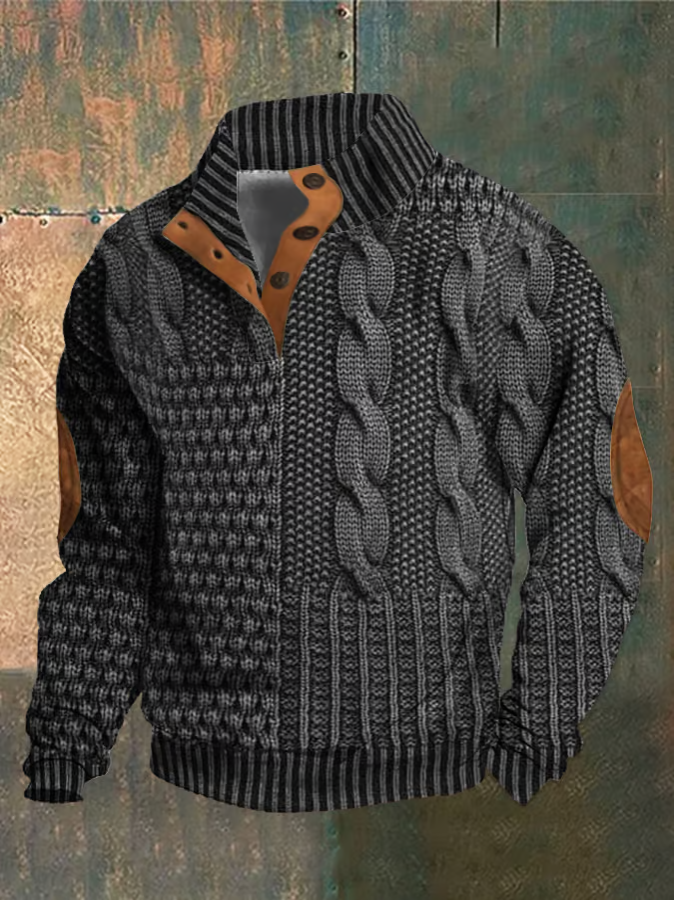 A Vintage Style Sweater with Delicate Timeless Details
