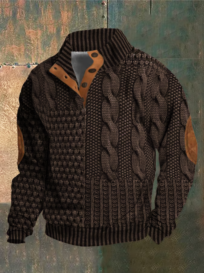 A Vintage Style Sweater with Delicate Timeless Details