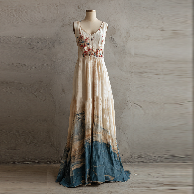 Kauniisti valmistettu Mekko