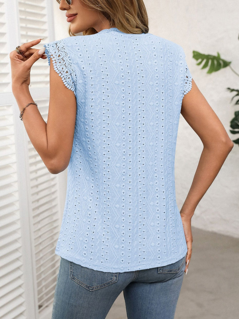 A Vintage Style Top with Delicate Timeless Details