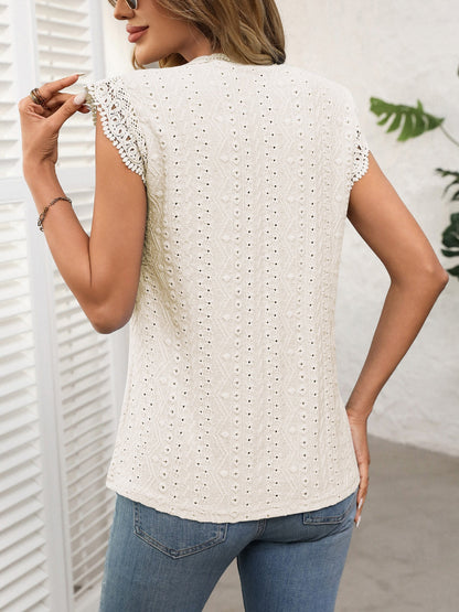 A Vintage Style Top with Delicate Timeless Details