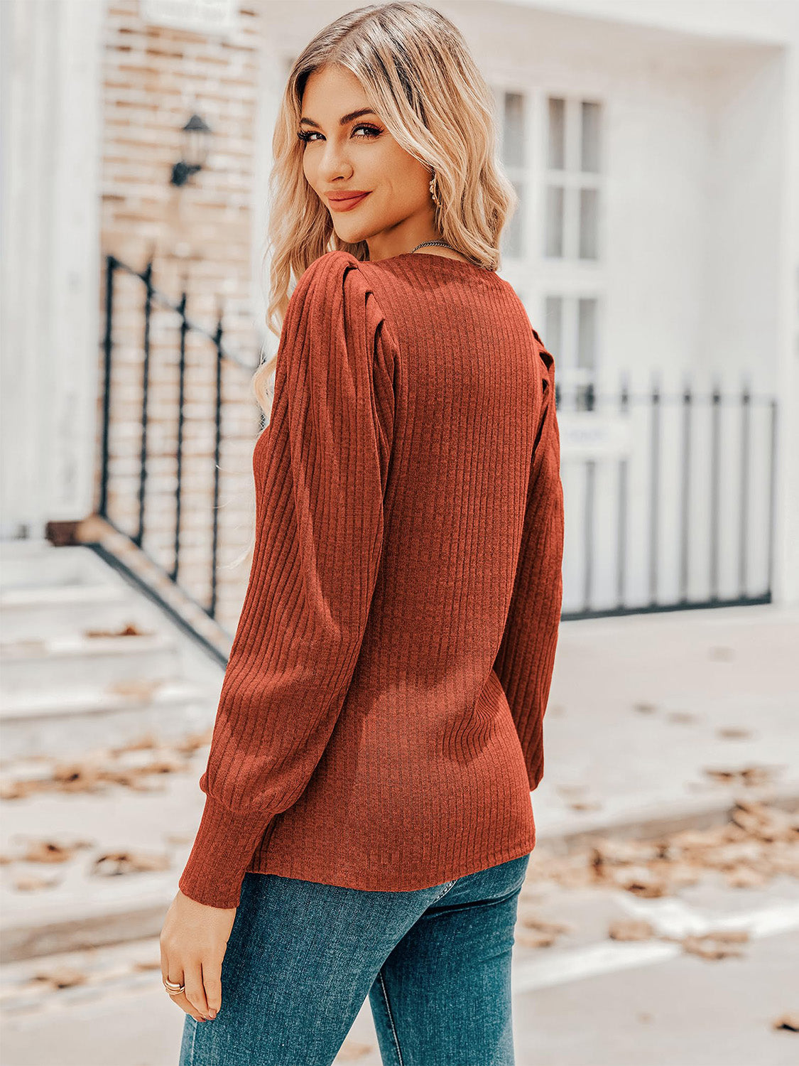 A Vintage Style Top with Delicate Timeless Details