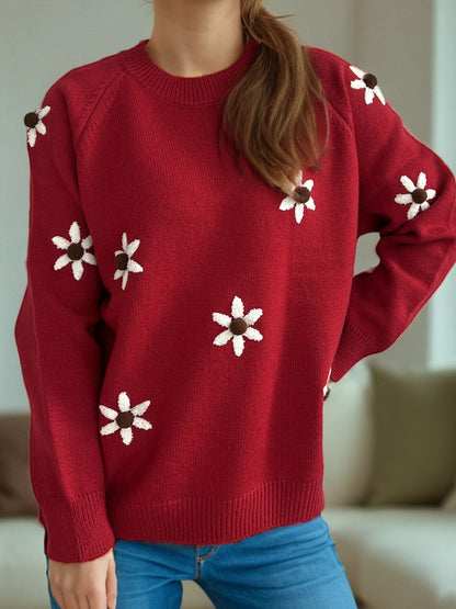 A Vintage Style Sweater with Delicate Timeless Details
