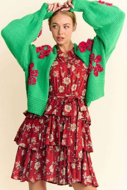 Vintage Inspired Cardigan with a Contemporary Edge