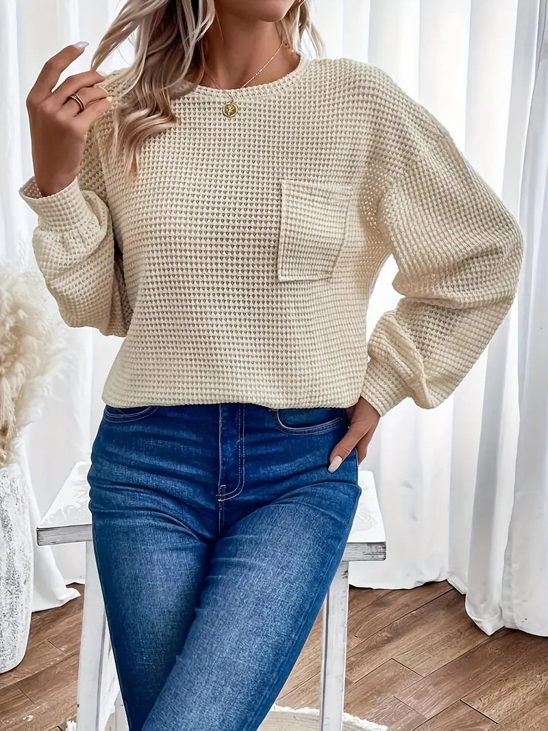 Beautifully Finished Sweater in a Timeless Design