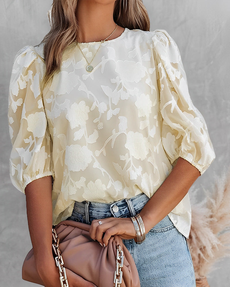 A Vintage Style Shirt with Delicate Timeless Details