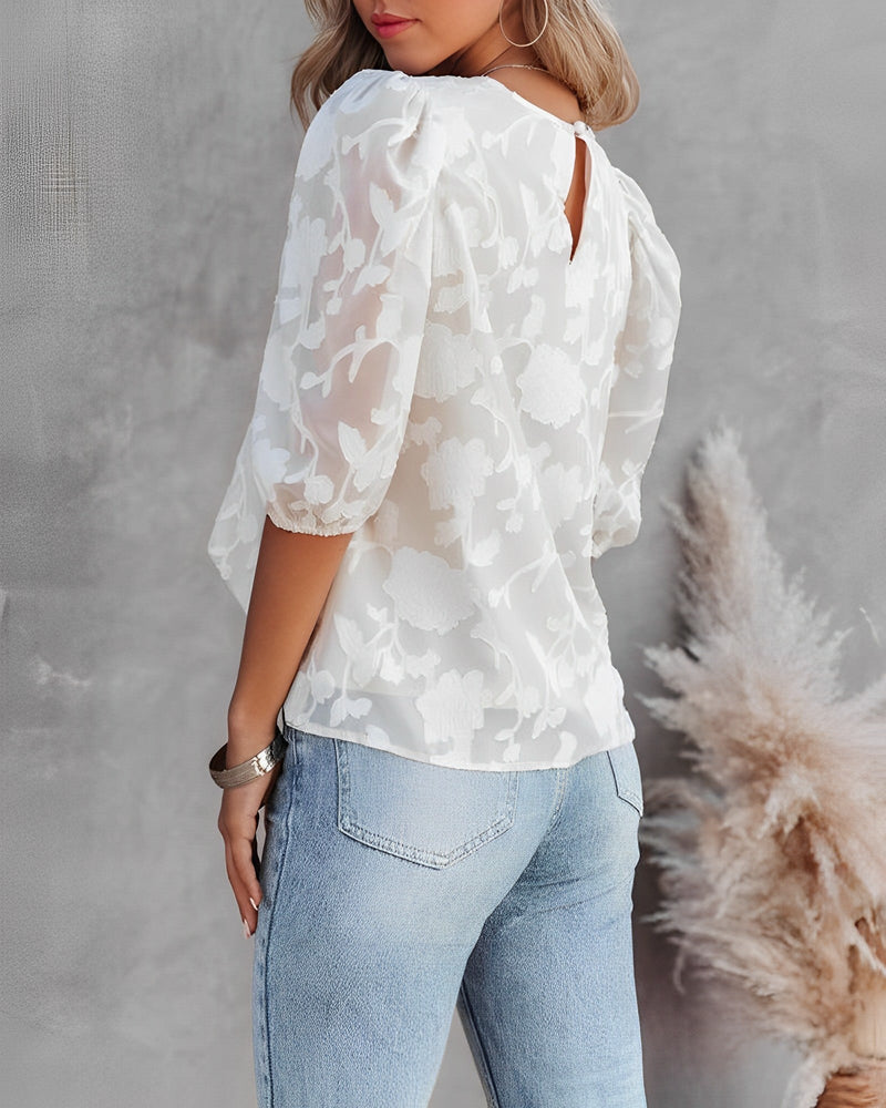 A Vintage Style Shirt with Delicate Timeless Details