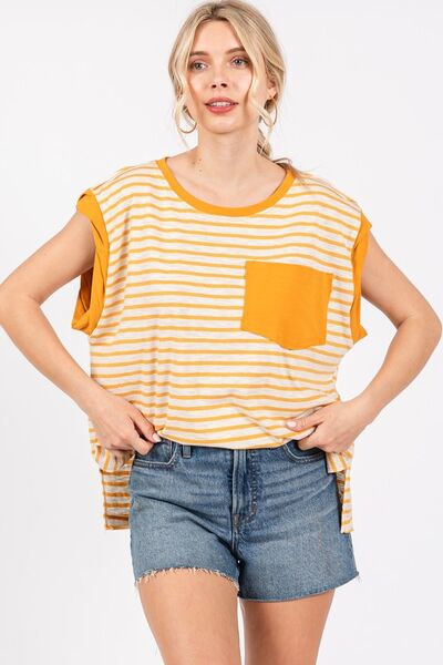 Well Tailored T-Shirt with a Graceful Silhouette