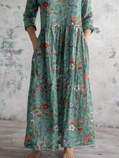 A Vintage Style Dress with Delicate Timeless Details
