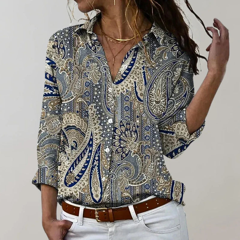 Beautifully Balanced Blouse with Timeless Character