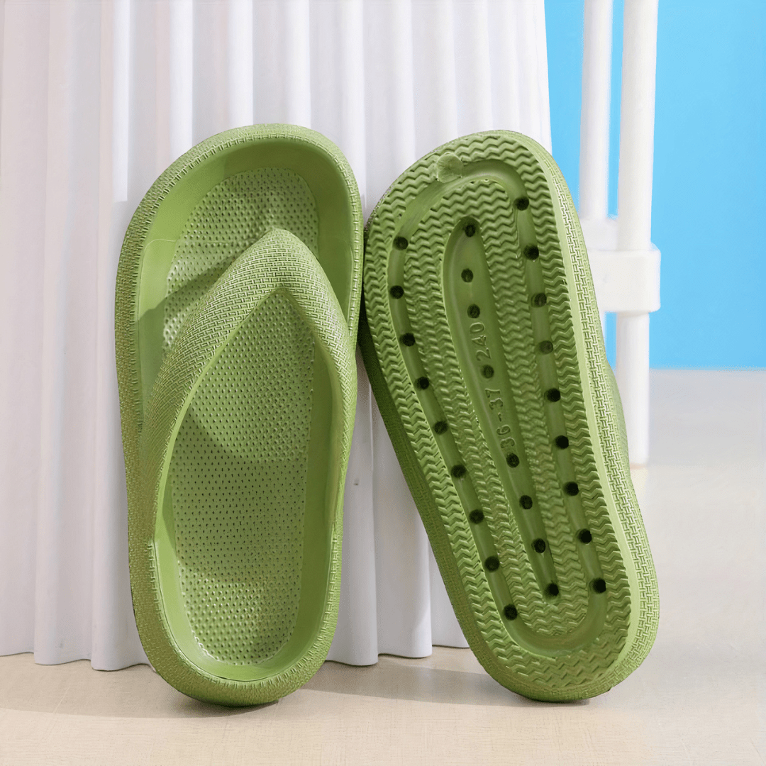Vintage Inspired Orthopedic Slippers