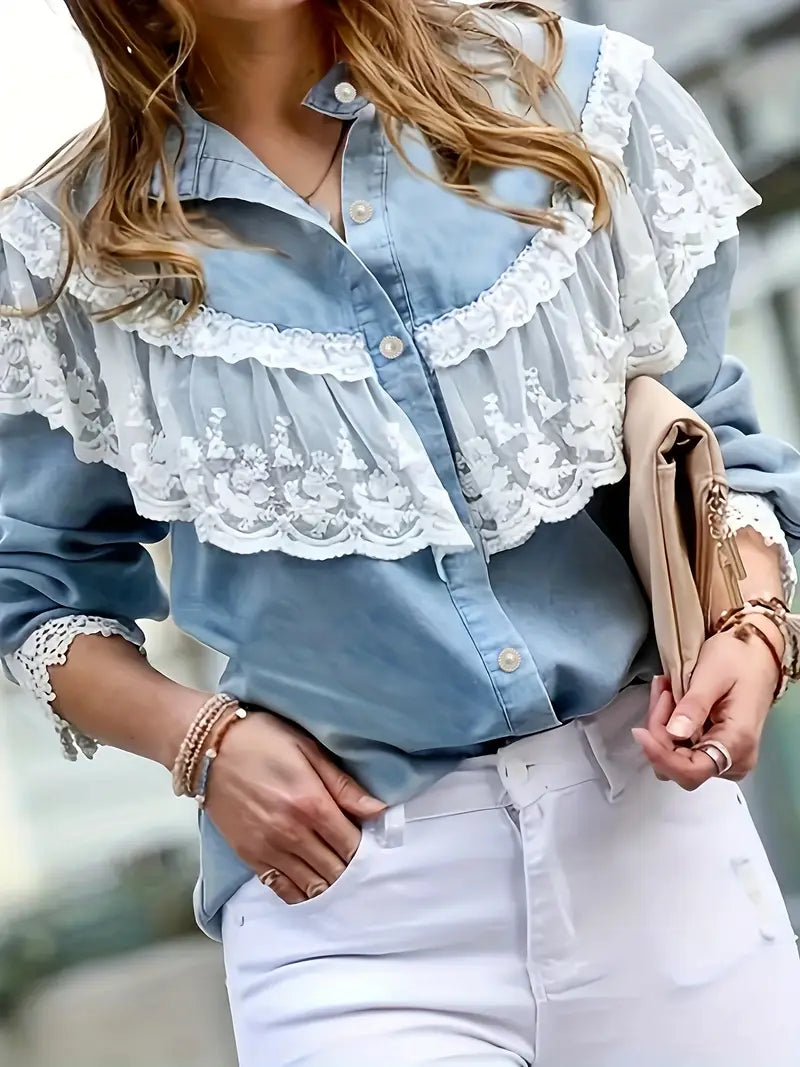Gracefully Styled Blouse for Any Occasion