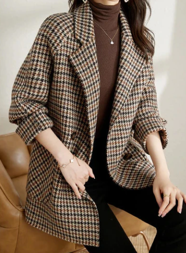 A Vintage Style Jacket with Delicate Timeless Details