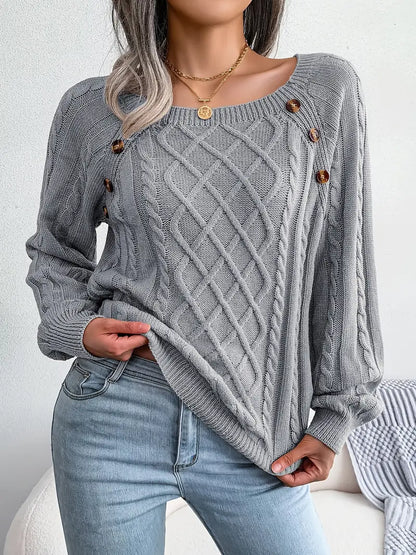 Vintage Inspired Sweater with a Contemporary Edge