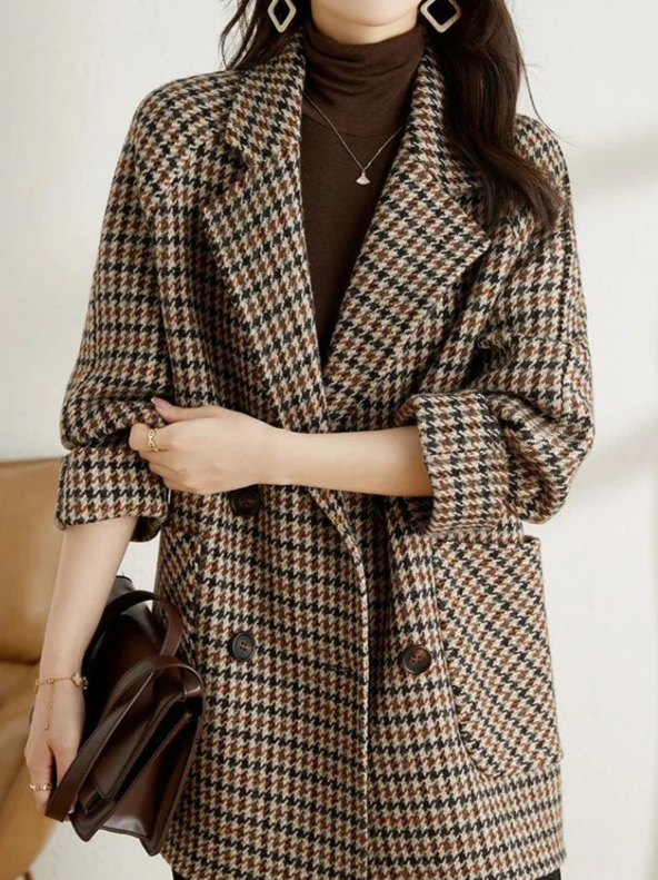 A Vintage Style Jacket with Delicate Timeless Details