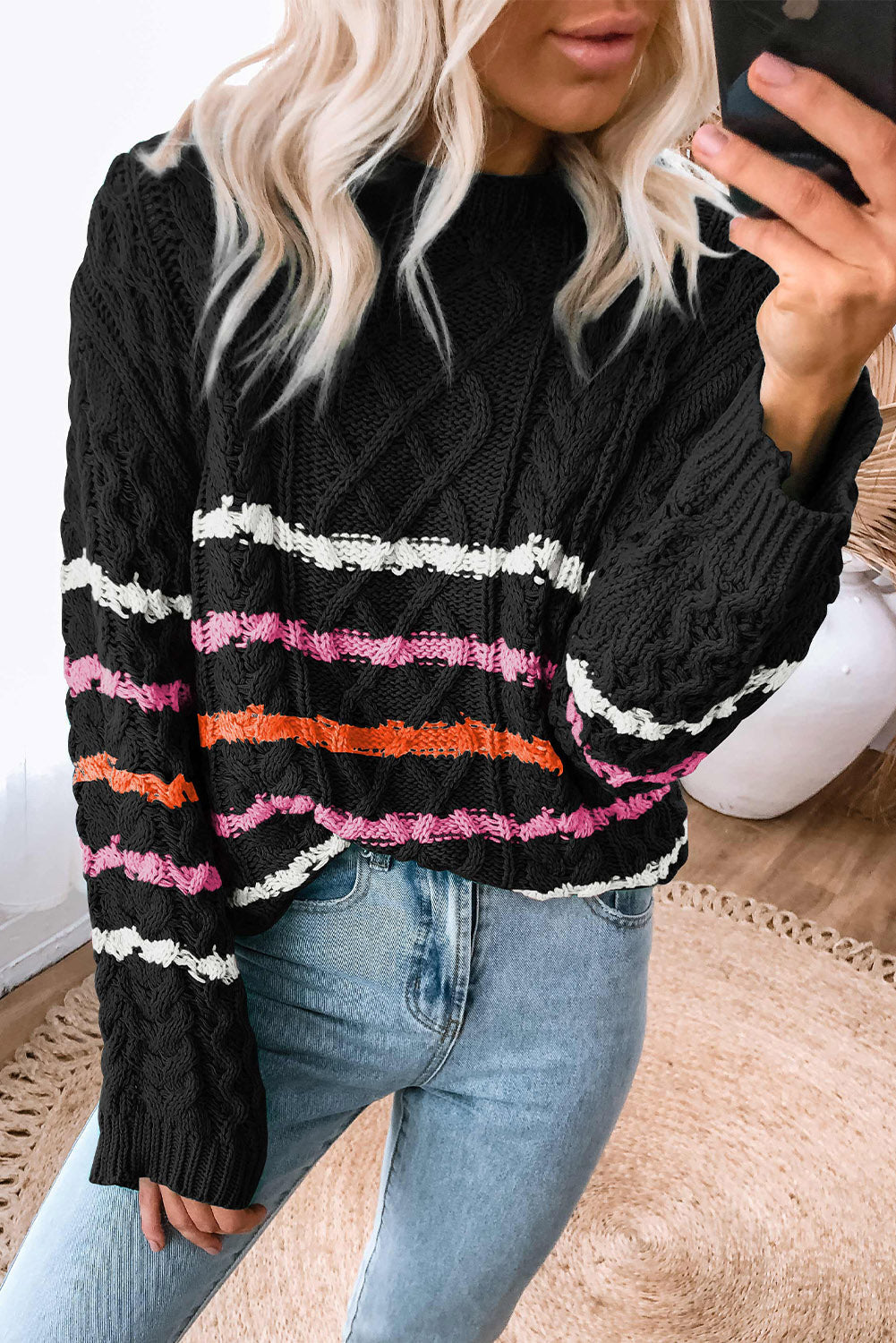 Gracefully Styled Sweater for Any Occasion