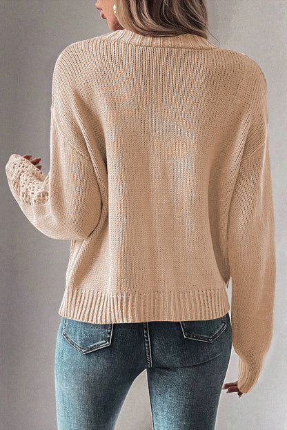 A Vintage Style Cardigan with Delicate Timeless Details
