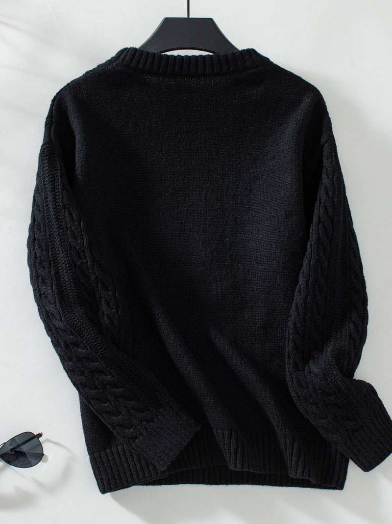 Classic Vintage Sweater with a Flattering Fit