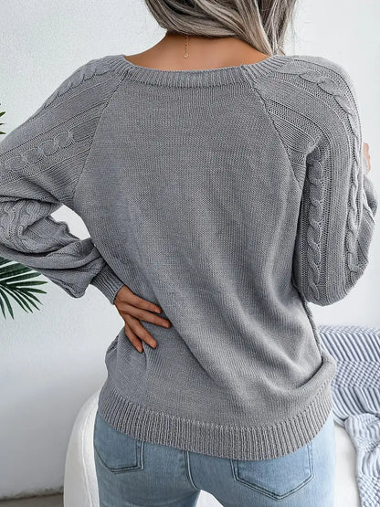 Vintage Inspired Sweater with a Contemporary Edge
