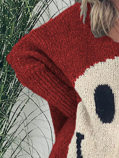 Classic Vintage Sweater with a Flattering Fit