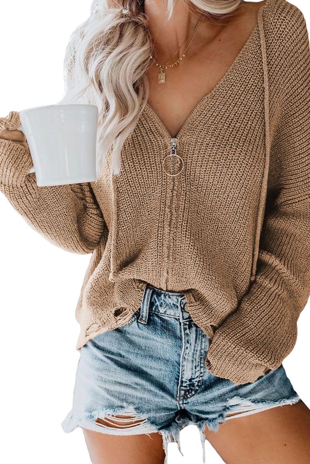 A Vintage Style Sweater with Delicate Timeless Details