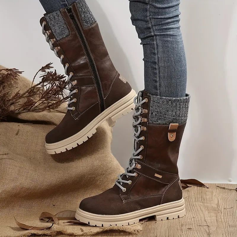 Chic Orthopedic Boots with Unique Design