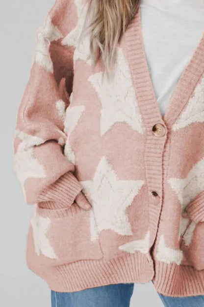 Well Tailored Cardigan with a Graceful Silhouette