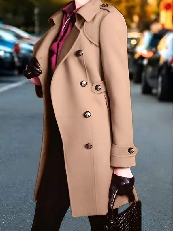 Beautifully Finished Coat in a Timeless Design