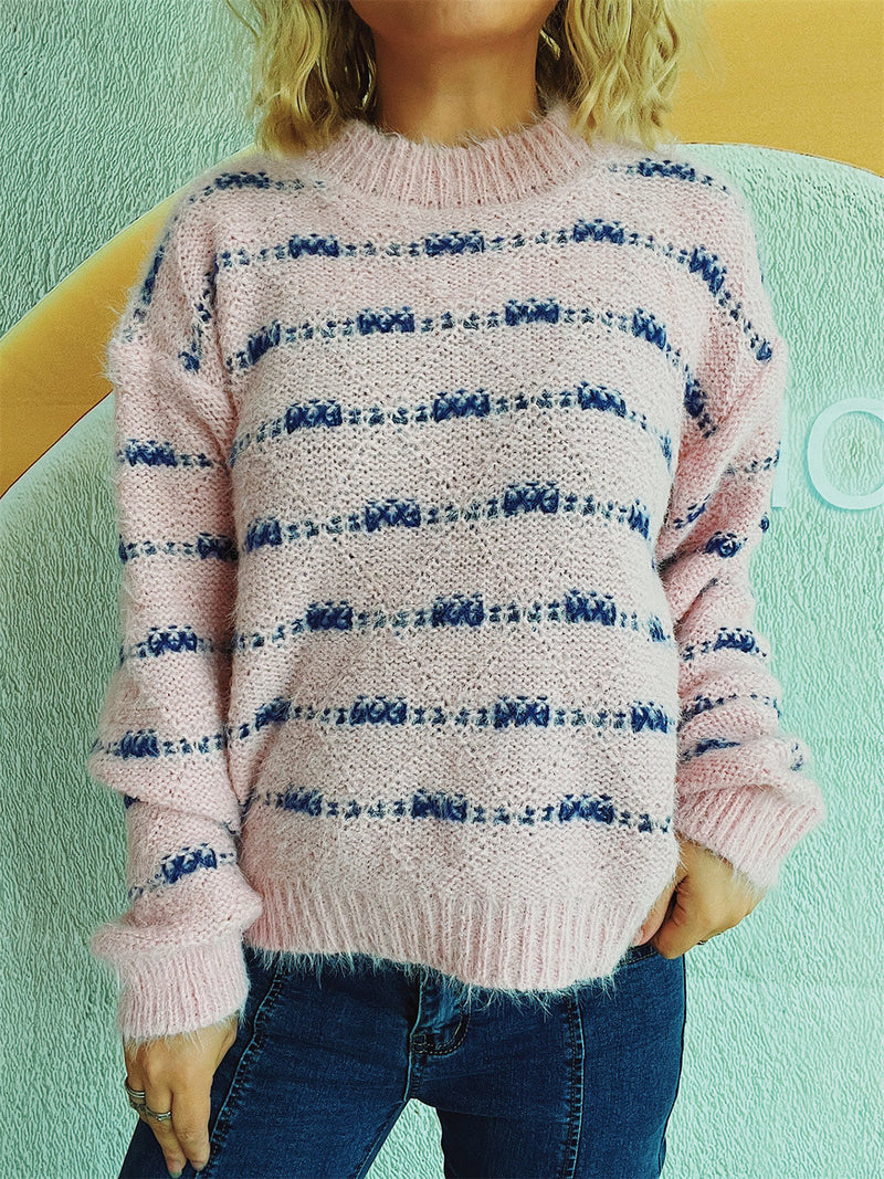 A Vintage Style Sweater with Delicate Timeless Details