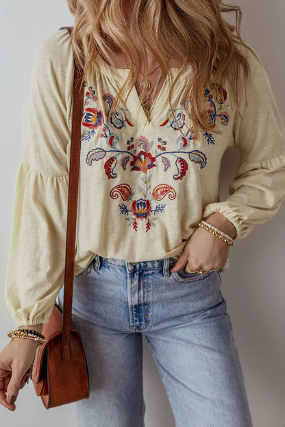 Vintage Inspired Blouse with a Contemporary Edge