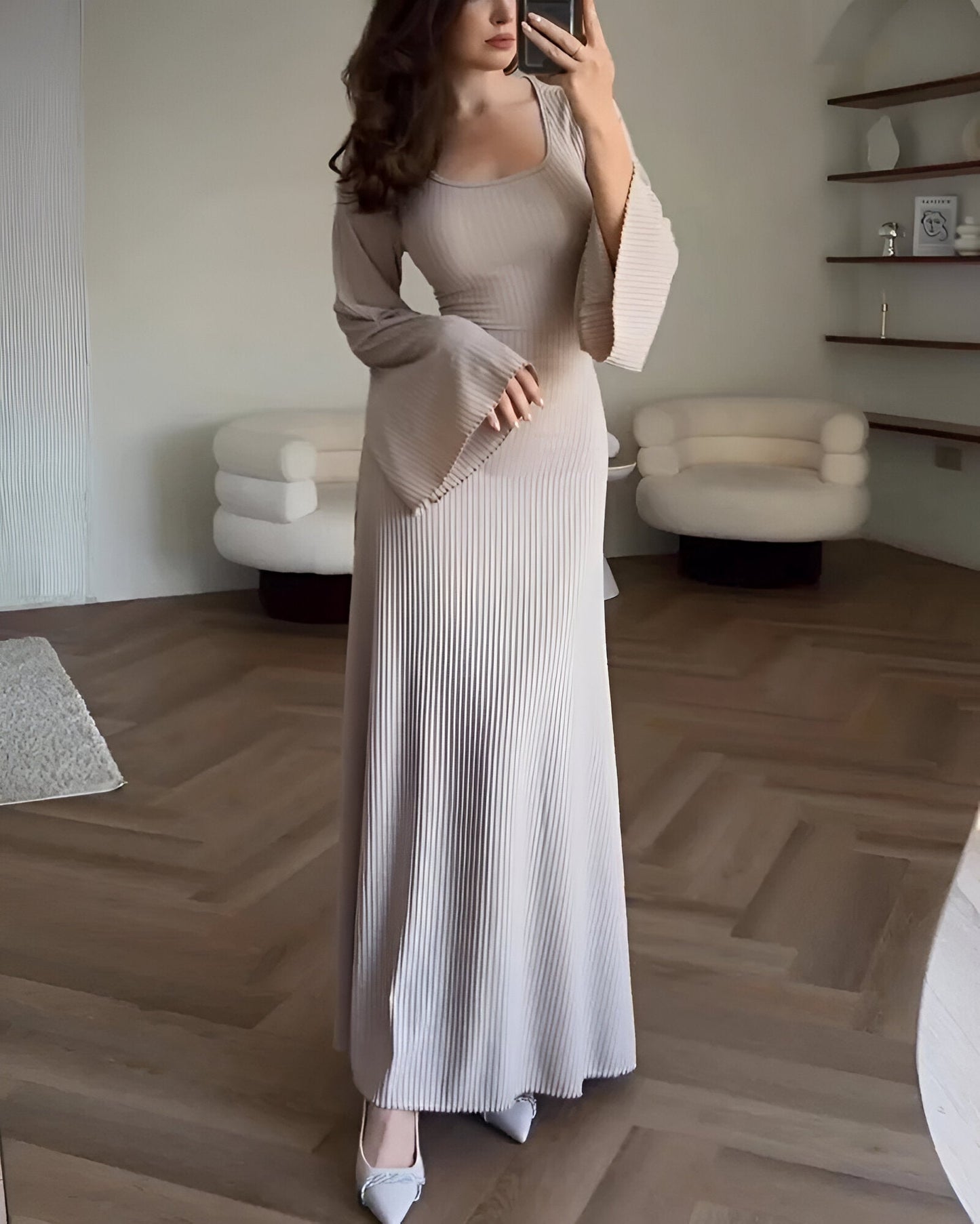 Elegantly Styled Dress for Everyday Wear