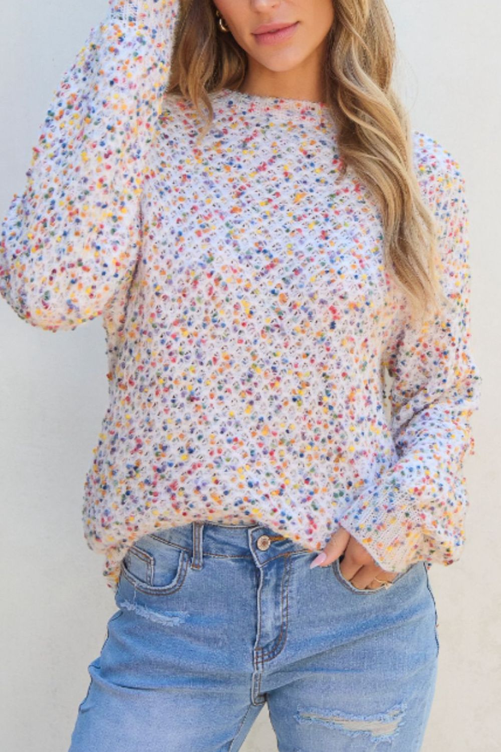 Well Tailored Sweater with a Graceful Silhouette
