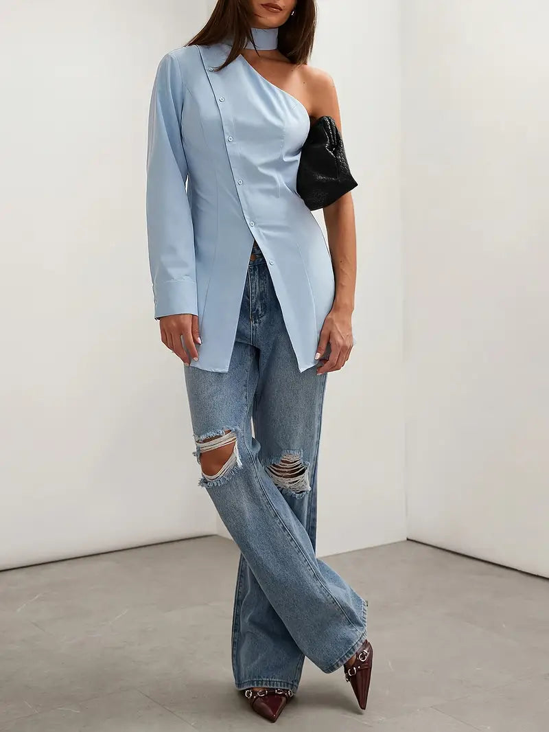 A Vintage Style Blouse with Delicate Timeless Details