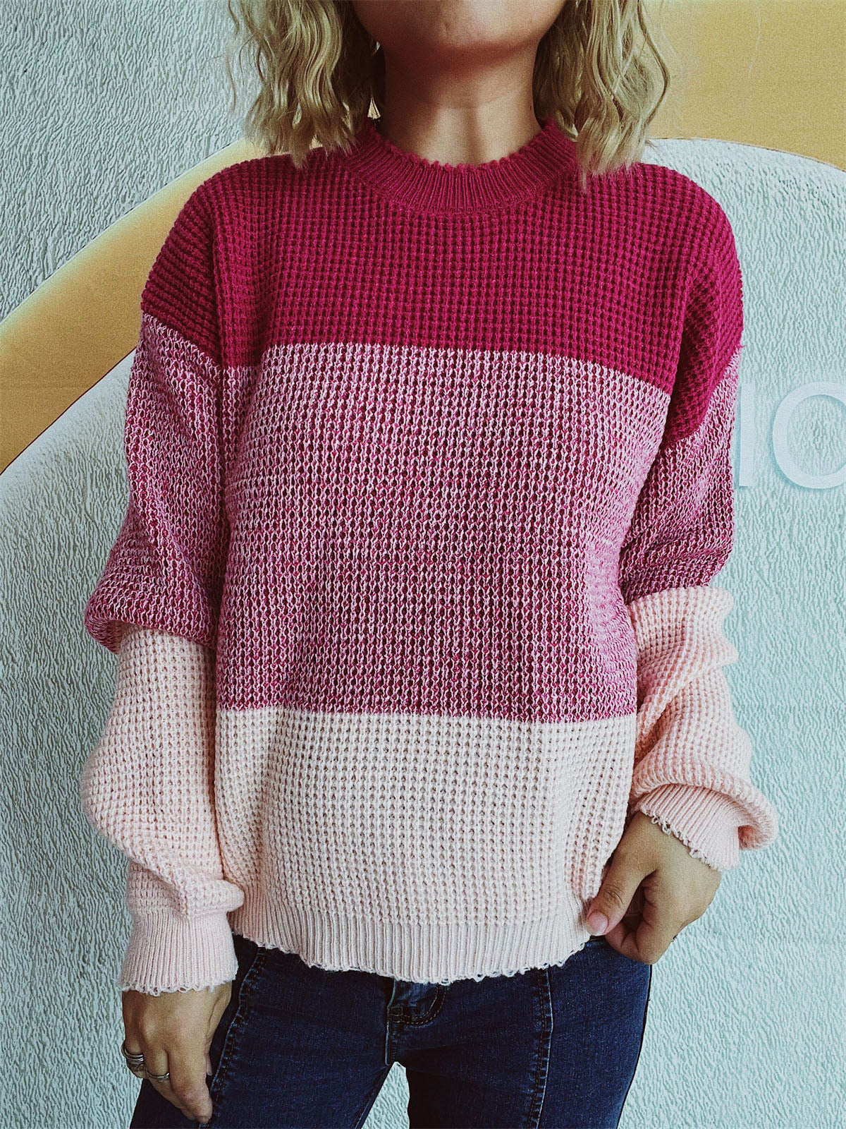 Classic Vintage Sweater with a Flattering Fit