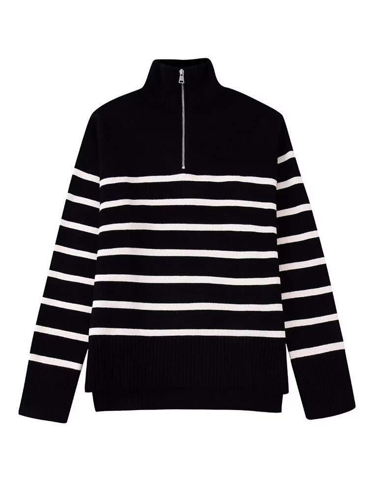 A Vintage Style Sweater with Delicate Timeless Details