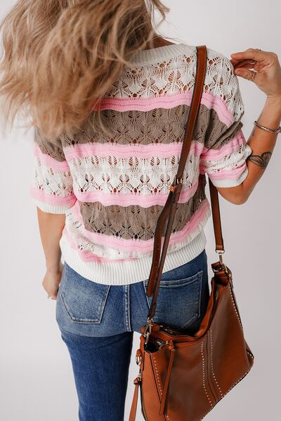 A Vintage Style Sweater with Delicate Timeless Details