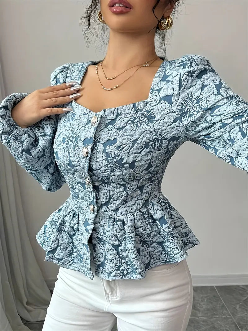 A Vintage Style Blouse with Delicate Timeless Details