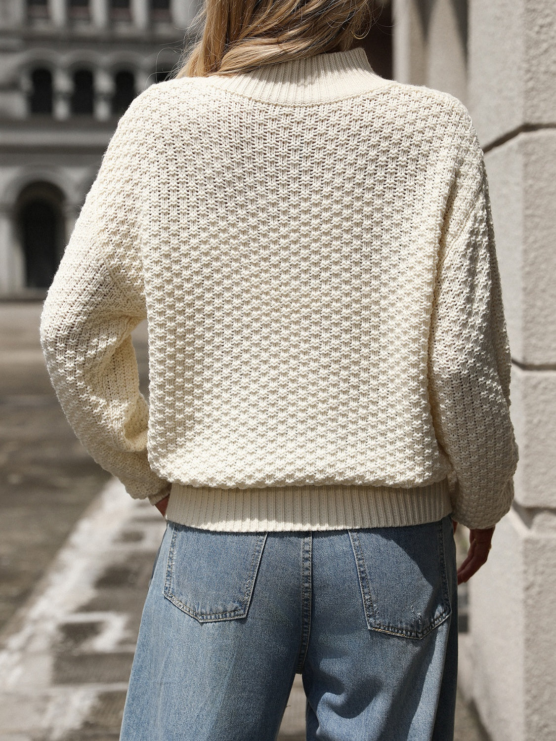 Classic Vintage Sweater with a Flattering Fit