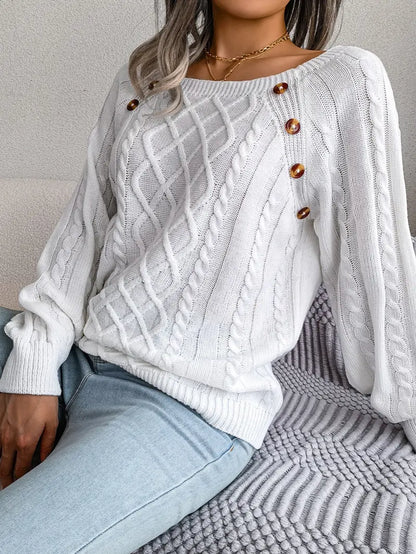 Vintage Inspired Sweater with a Contemporary Edge