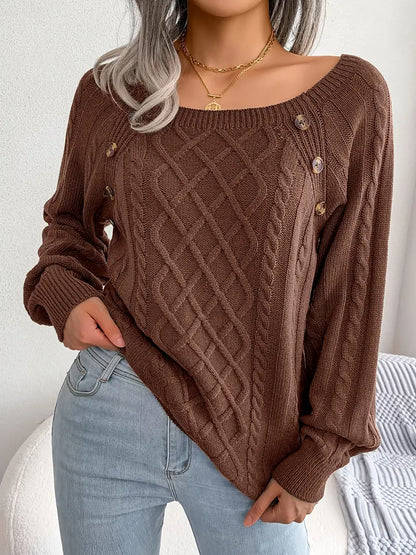 Vintage Inspired Sweater with a Contemporary Edge