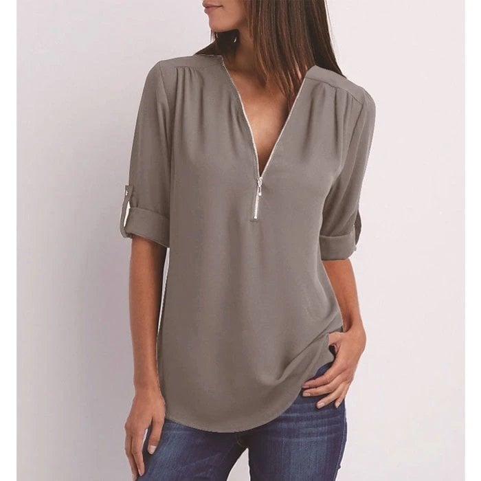 Beautifully Finished Blouse in a Timeless Design