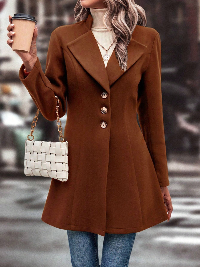 Polished Coat with an Effortless Classic Look