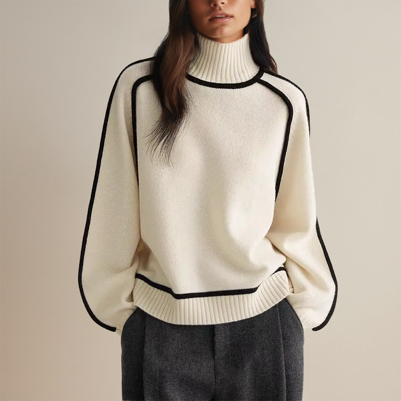 Beautifully Finished Sweater in a Timeless Design