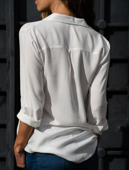 Classic Vintage Blouse with a Flattering Fit